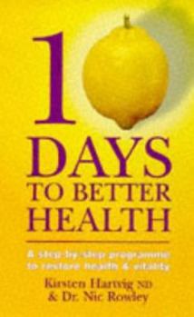 Paperback 10 Days to Better Health Book