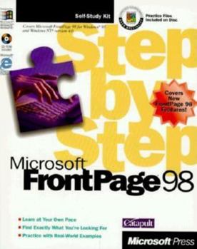 Paperback Microsoft FrontPage 98 Step by Step [With *] Book