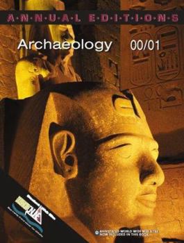 Paperback Annual Editions: Archaeology 00/01 Book