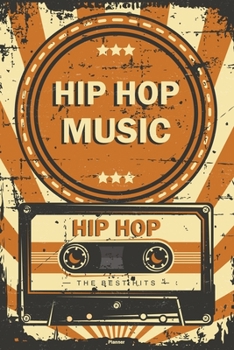 Hip Hop Music Planner: Retro Vintage Hip Hop Music Cassette Calendar 2020 - 6 x 9 inch 120 pages gift