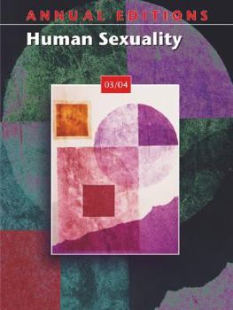 Paperback Annual Editions: Human Sexuality 03/04 Book