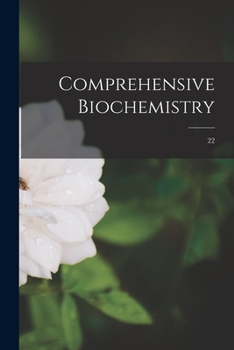 Paperback Comprehensive Biochemistry; 22 Book