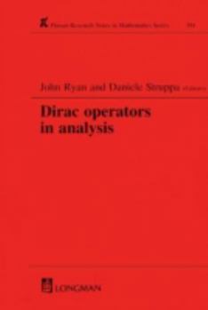 Paperback Dirac Operators in Analysis Book