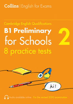 Paperback Practice Tests for B1 Preliminary for Schools (PET) (Volume 2) (Collins Cambridge English) Book