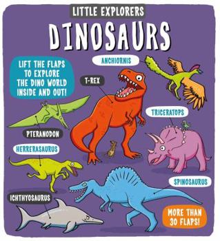 Hardcover Little Explorers: Dinosaurs Book