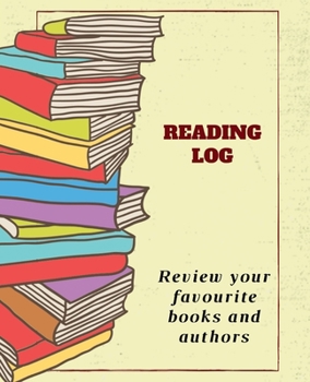 Paperback Reading Log: Keep track and review your favourite books and authors - Reading Log Gift for Book Lovers - Reading Journal Book