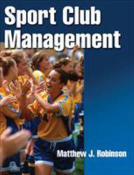 Hardcover Sport Club Management Book