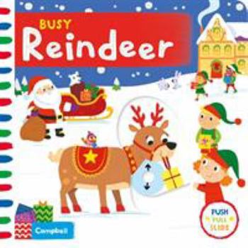 Board book Busy Reindeer (Busy Books) Book