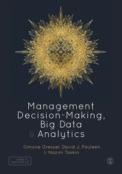 Hardcover Management Decision-Making, Big Data and Analytics Book