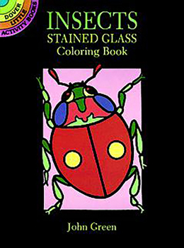 Paperback Insects Stained Glass Coloring Book