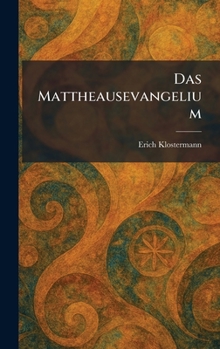 Hardcover Das Mattheausevangelium [German] Book
