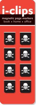 Misc. Supplies Iclip Magnetic Bkmk Skulls Book
