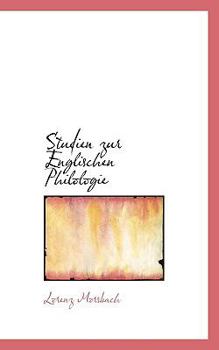 Paperback Studien Zur Englischen Philologie [German] Book