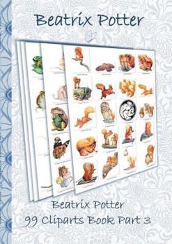 Paperback Beatrix Potter 99 Cliparts Book Part 3 ( Peter Rabbit ): Sticker, Icon, Clipart, Cliparts, download, Internet, Dropbox, Original, Children's books, ch Book