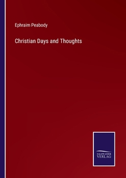 Paperback Christian Days and Thoughts Book