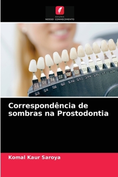 Paperback Correspondência de sombras na Prostodontia [Portuguese] Book