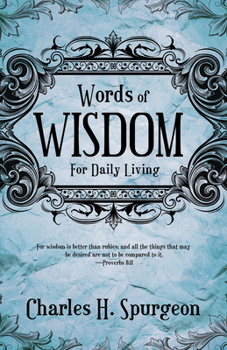 Paperback Words of Wisdom for Daily Living Book
