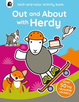 Paperback Out and about with Herdy Book