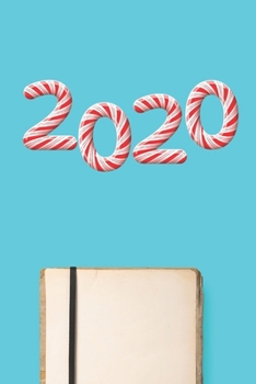 Paperback Colorful 2020 Happy New Year (4): Lined Notebook / Journal Gift, 120 Pages, 6x9, Soft Cover, Matte Finish Book