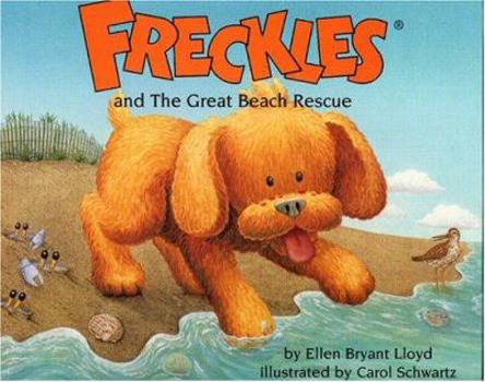 Hardcover Freckles and the Great Beach Rescue Book
