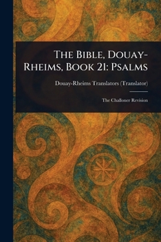 Paperback The Bible, Douay-Rheims, Book 21: Psalms Book