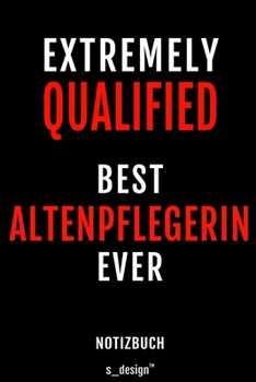 Notizbuch für Altenpfleger / Altenpflegerin: Originelle Geschenk-Idee [120 Seiten gepunktet Punkte-Raster blanko Papier] (German Edition)