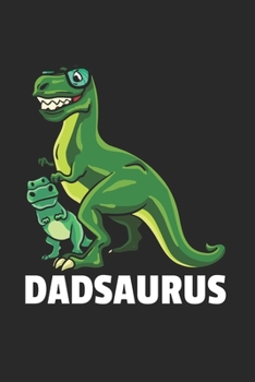 Dinosaurier Papa Notizbuch: Dinosaurier Dino Papa Notizbuch für Vater  / Notizheft / Notizblock A5 (6x9in) Dotted Notebook / Punkteraster / 120 gepunktete Seiten (German Edition)