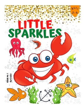 Paperback Little Sparkles Kids Magazine April 2021 Book