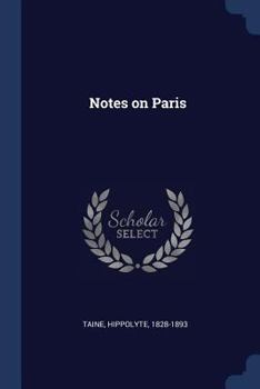 Paperback Notes on Paris Book