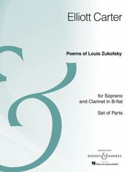 Paperback Poems of Louis Zukofsky: Soprano and Clarinet Archive Edition Book