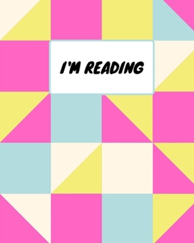 Reading Log : reading log gifts for book lovers / reading log book  [ Softback *I'm reading Reading log for kids Large (8" x 10") * 100 Record pages: ... / middle school reading logs *easy to use*