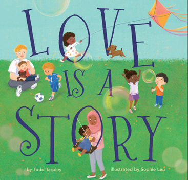 Hardcover Love Is a Story Book