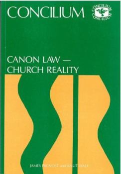 Paperback Concilium 185: Canon Law - Church Reality Book