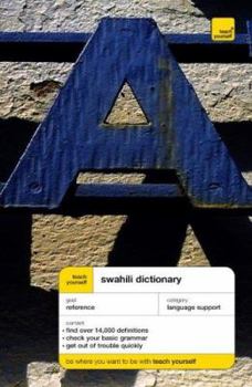 Paperback Teach Yourself Swahili Dictionary Book