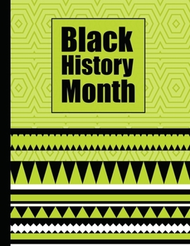 Paperback Black History Month: An African American Journal for Kids Book