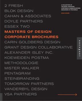 Hardcover Masters of Design: Corporate Brochures Book