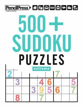 Paperback 500+ Sudoku Puzzles Extreme: Sudoku Puzzle Book Extreme (with answers) Book