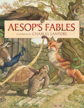 Hardcover Aesop's Fables Book