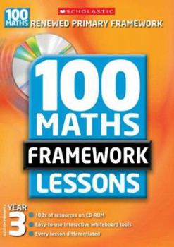 Paperback 100 Maths Framework Lessons. Year 3, Scottish Primary 4 Book