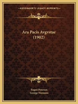 Paperback Ara Pacis Avgvstae (1902) [German] Book