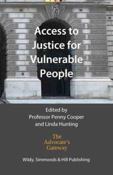 Hardcover Access to Justice for Vulnerable People Book