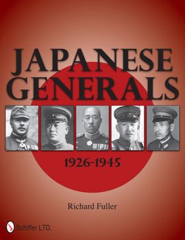 Hardcover Japanese Generals 1926-1945 Book