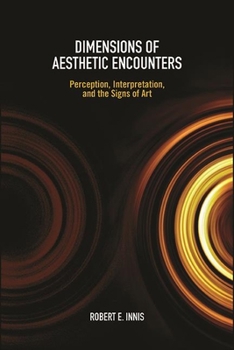 Hardcover Dimensions of Aesthetic Encounters: Perception, Interpretation, and the Signs of Art Book