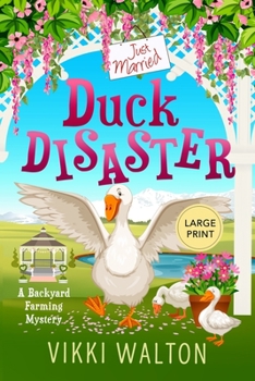 Paperback Duck Disaster [Large Print] Book