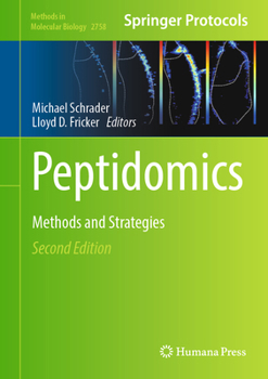 Hardcover Peptidomics: Methods and Strategies Book