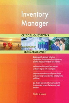 Paperback Inventory Manager Critical Questions Skills Assessment Book