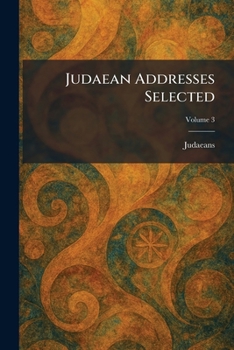 Paperback Judaean Addresses Selected Book