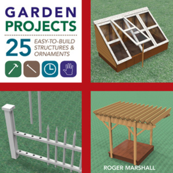 Paperback Garden Projects: 25 Easy-To-Build Wood Structures & Ornaments Book