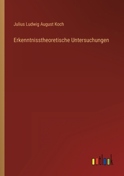 Paperback Erkenntnisstheoretische Untersuchungen [German] Book