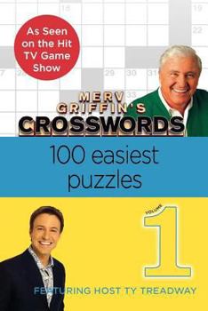 Paperback Merv Griffin's Crosswords Volume 1: 100 Easiest Puzzles Book